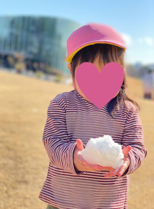 氷が残っていたよ!★